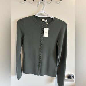 Wilfred Green Button-Up Cardigan